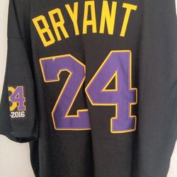 Kobe Bryant XXL Classic Baseball ⚾ Jersey 