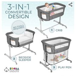 3 In 1 Convertible Crib