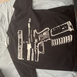 Black Graphic T Size M 