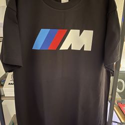 BMW M POWER Graphic Logo Tee For Men Or Women . (Size XL Adult) Also Available In Small , Medium and Large Sizes.