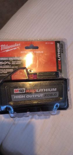 M 18 six hour battery Milwaukee