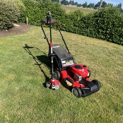 Troy Bilt Lawn Mower/ Weed eater