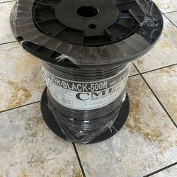 500ft spool black Thhn wire 6 AWG