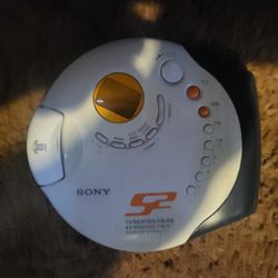 Sony Walkman S2 Portable FM/AM Radio CD Player