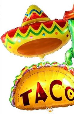 Fiesta Balloons Set $10 New