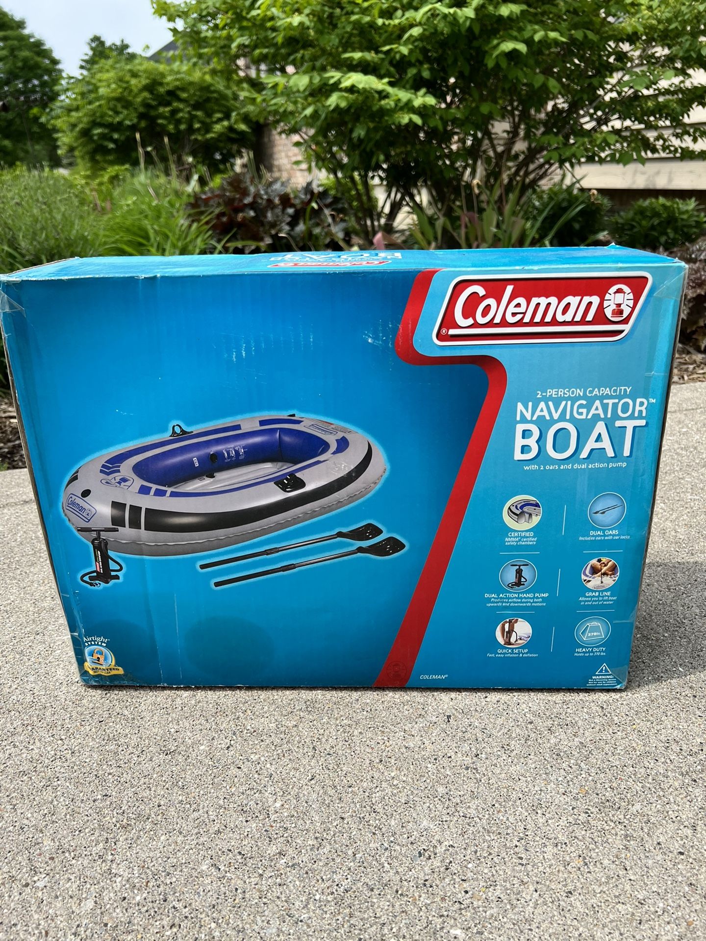 Brand New Coleman Inflatable Boat