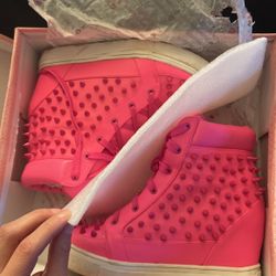 Pink Wedges Sneakers 