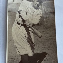 Babe Ruth- Picture Post Card