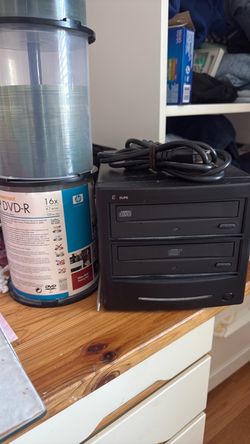CD/DVD Duplicator Tower with DVD-R Spindle