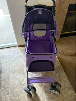 Purple Cat Stroller