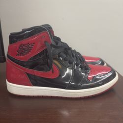 Air Jordan 1 High “Bred” Patent Leather (2021) Size 10