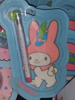 MY MELODY MARKERS 1976 RARE