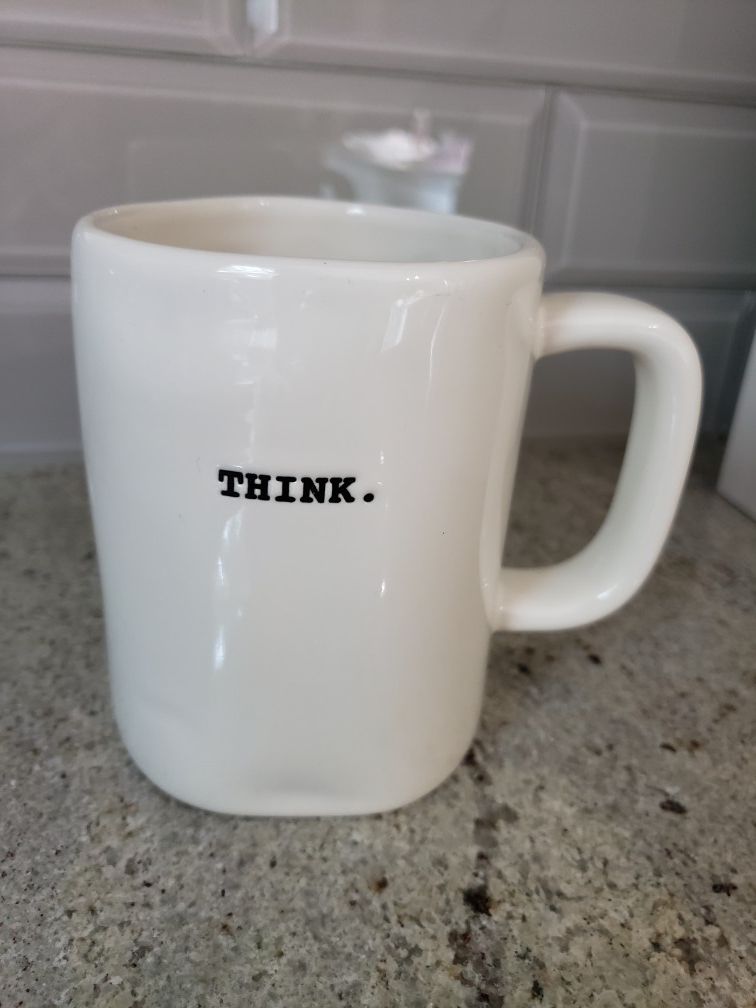 NEW Rae Dunn "Think"mug