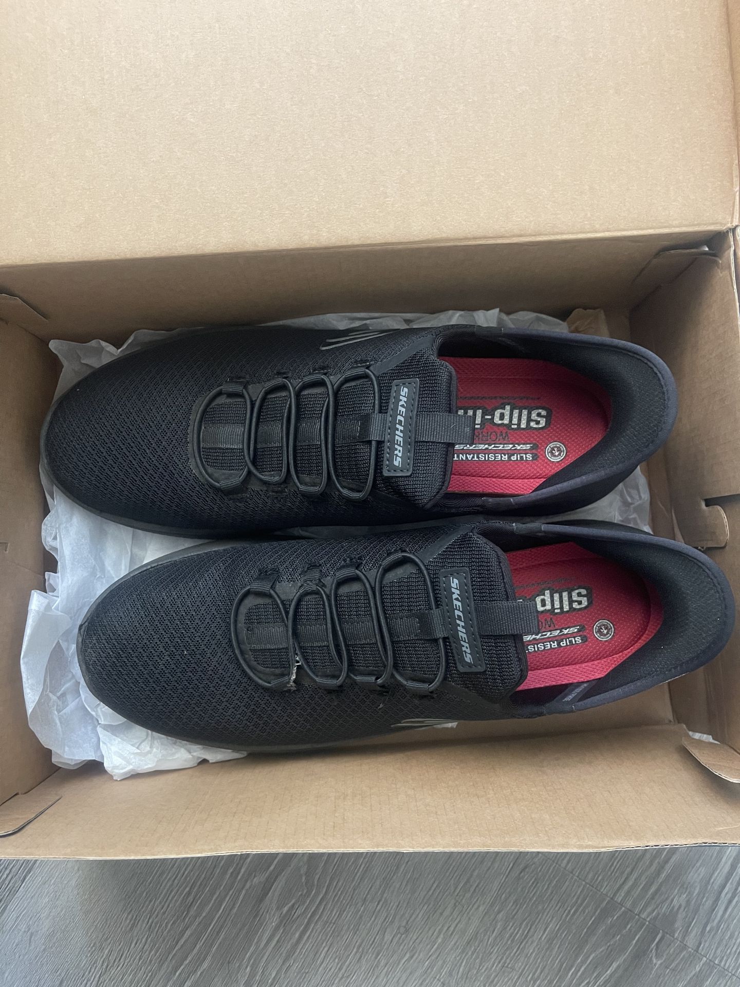 Slip resistant work shoe black 11.5 men’s