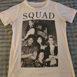 Size Small Saved By The Bell Squad Women's T-shirt 