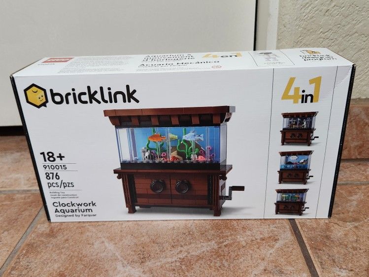 LEGO Bricklink Designer Program 910015 Clockwork Aquarium