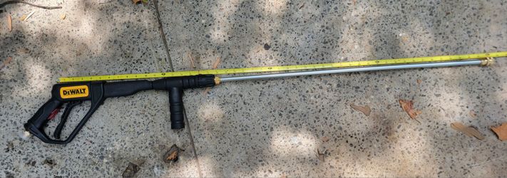 Pressure washer trigger wand