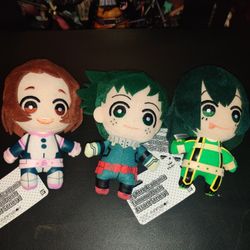 My Hero Academia Keychain Plushies