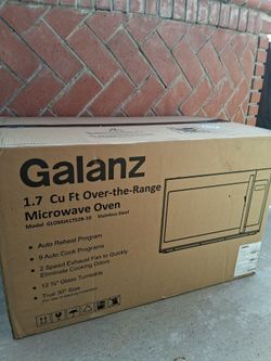 Over the range microwave
