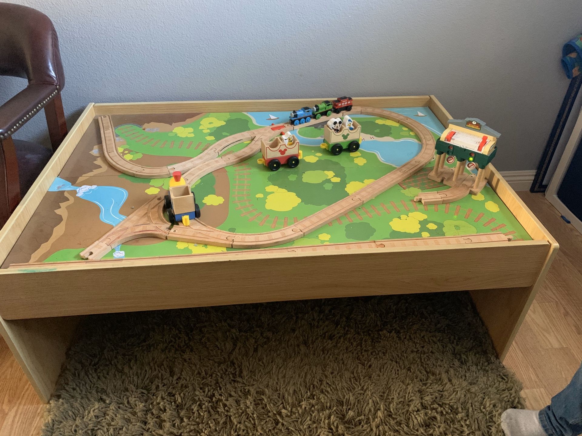 Train table