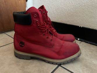 Timberland Boots Red Camp