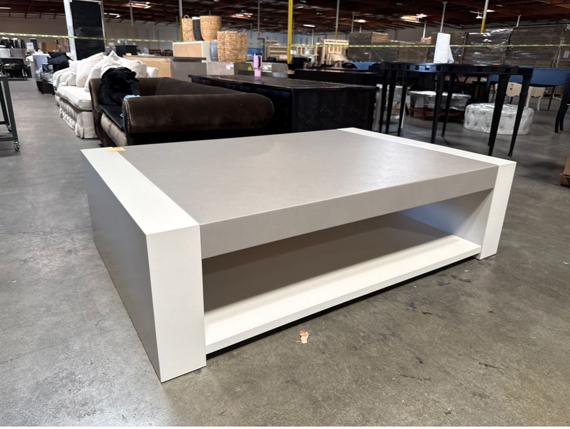 Restoration Hardware Coffee Table 72”x48x20.5”