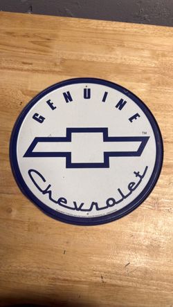 Chevrolet sign