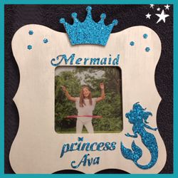 Little princess mermaid personalized perfect gift