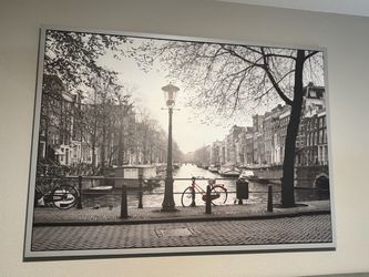 IKEA AMSTERDAM Red Bicycle print large