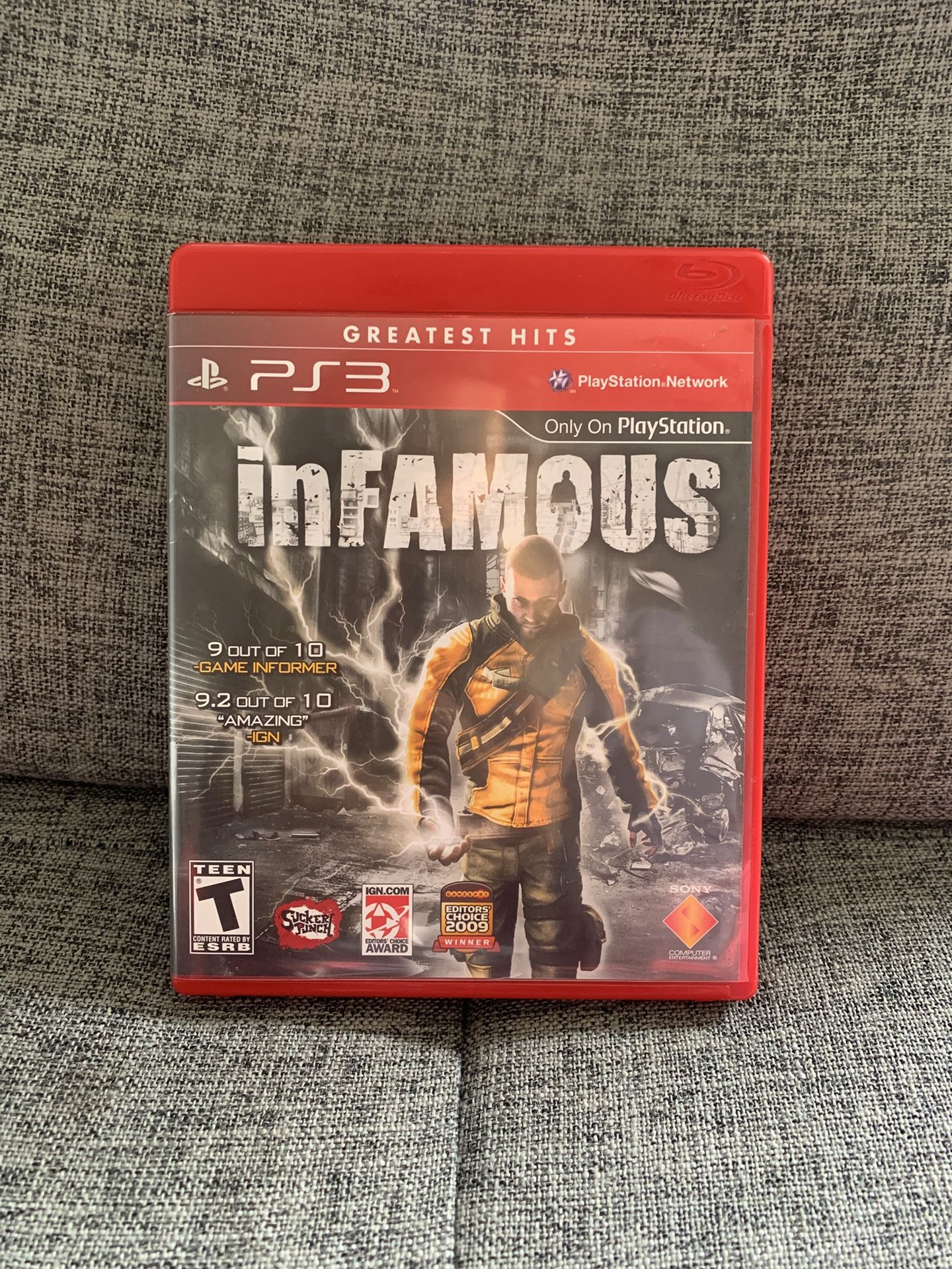 inFamous (Sony PlayStation 3, 2009) Greatest Hits - Complete w/ Manual