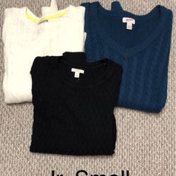 Jr. Sweaters Lot Sizes Small