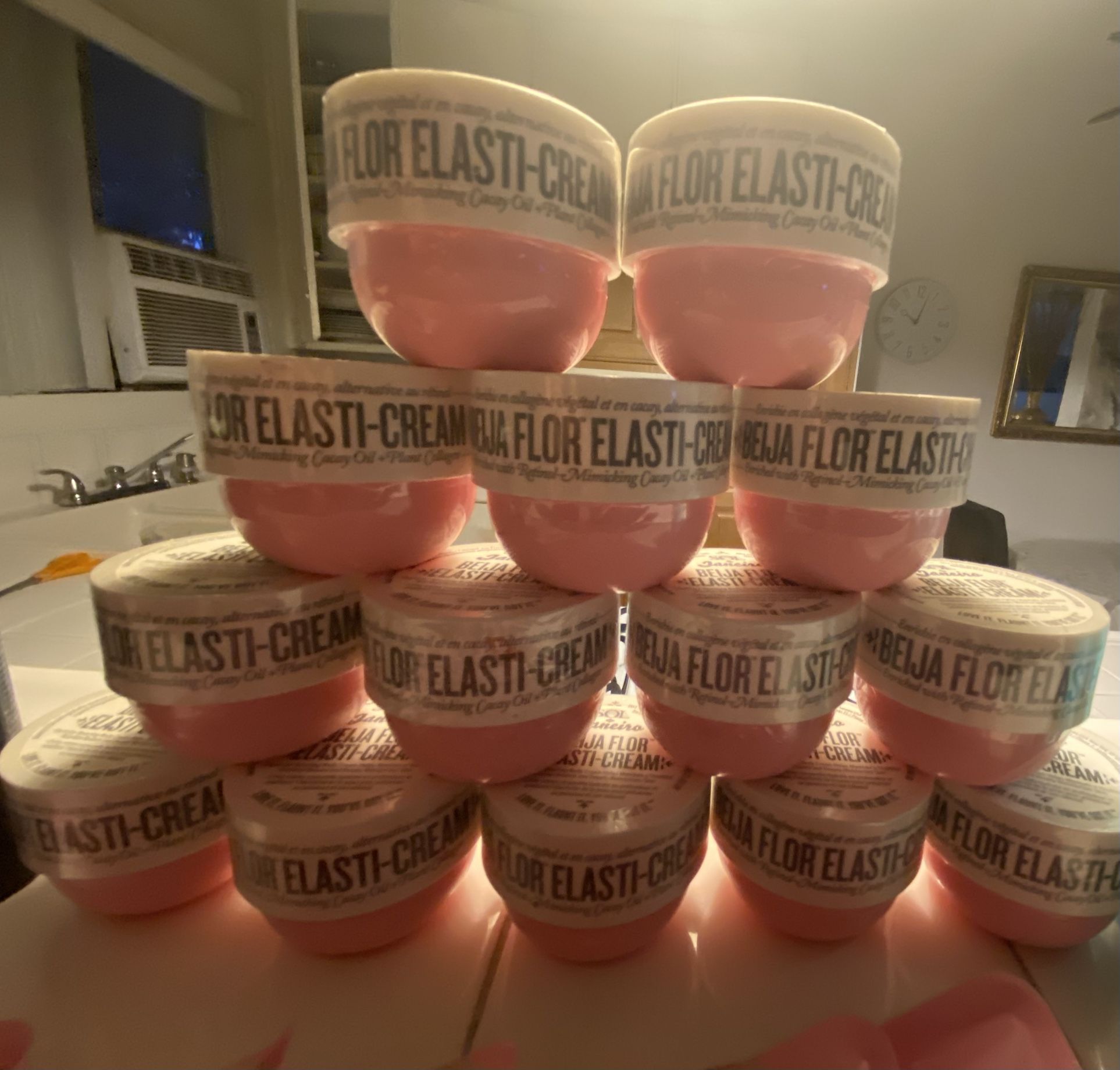 50% OFF BEIJA FLOR *ELASTI-CREAM* : SOL JANEIRO BRAZILIAN BOUNCE BODY CREAM BOTTLES (75ml)
