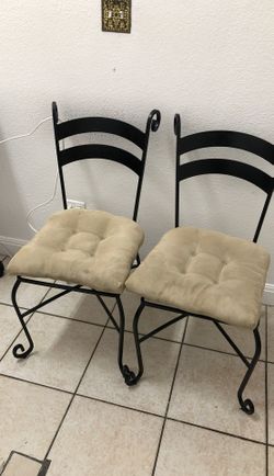 Nice iron chairs