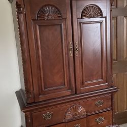 Cherry TV Armoire