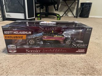 1 of 100 AUTOGRAPHED Scott McLaughlin 2024 Sonsio Team Penske 1:18 GreenLight EVENT EXCLUSIVE