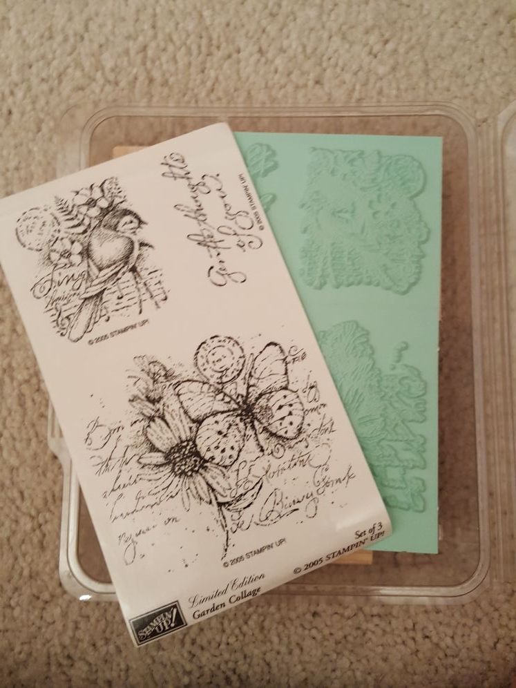 Stampin Up garden collage 2005