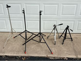Camera Tripods and Light Stands