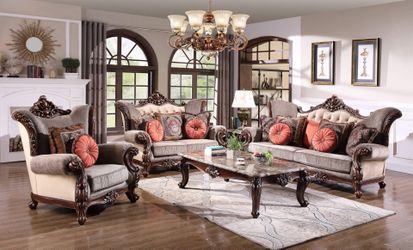 Sofa & Loveseat- Sala de 2pc @ Elegant Furniture