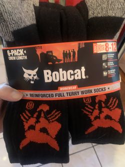 Bobcat New Socks 6 Pairs