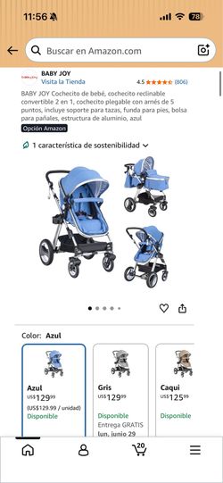 Baby stroller new