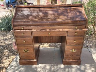 Roll-top Tambour Desk