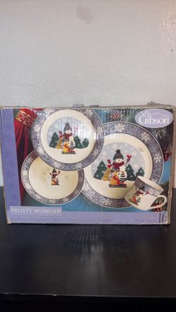 Everyday Gibson Christmas Dinnerware Set (16pc)