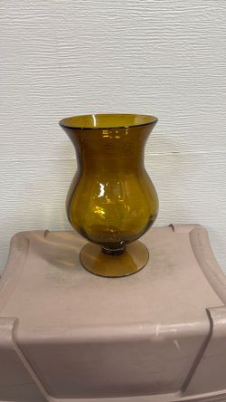 Glass Hurricane Holder