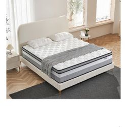 Full size Mattress With Bed Frame 