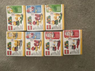 Retired lego mario power up’s