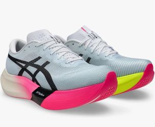 Brand New ASICS Metaspeed Sky Paris Light Blue/Black 1013A123-401 Size 12 Men's