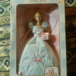 Barbie birthday wishes collector edition second in a series 1999.