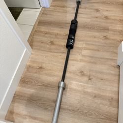 45 Pound Barbell With Pad