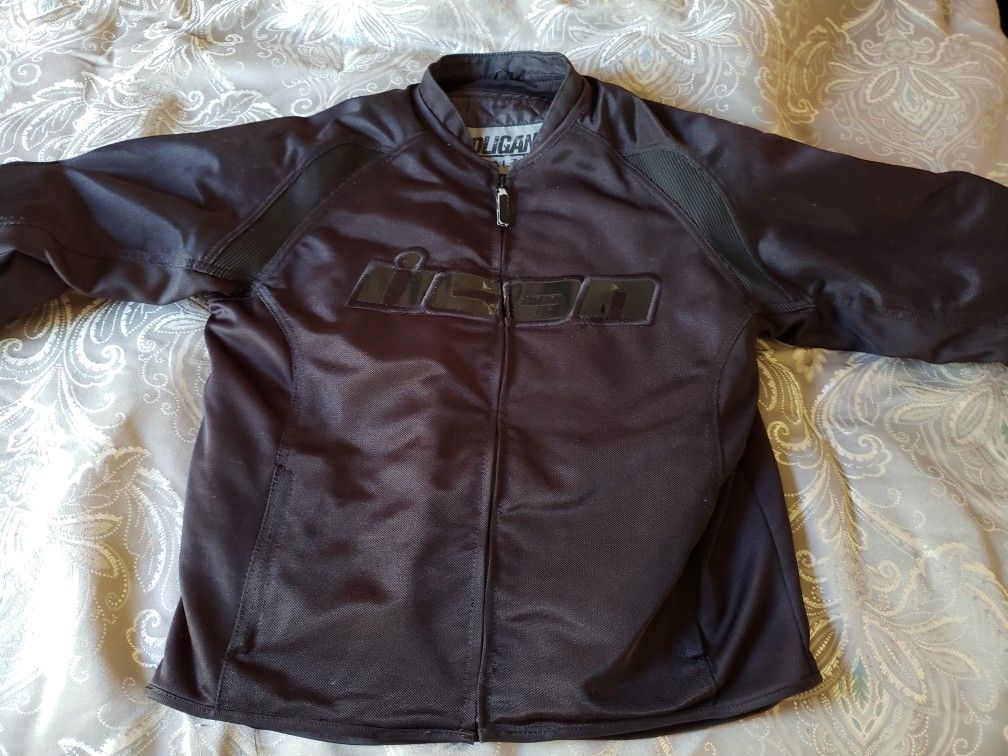 Icon Hooligan 2 Stealth motorcycle jacket