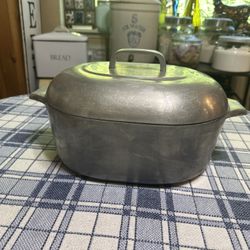 Vintage Wagner Ware Sidney-O Magnalite Roaster Dutch Oven